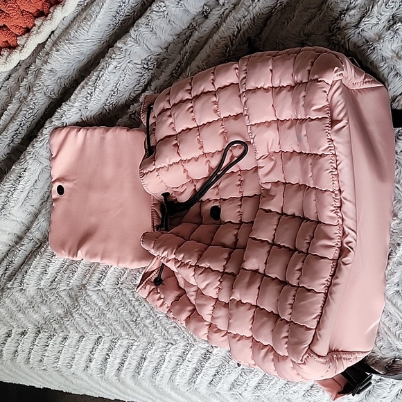 FP Movement by Free People Pink Quilted Backpack - Picture 2 of 7